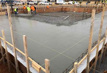 Concrete Pool Floor
